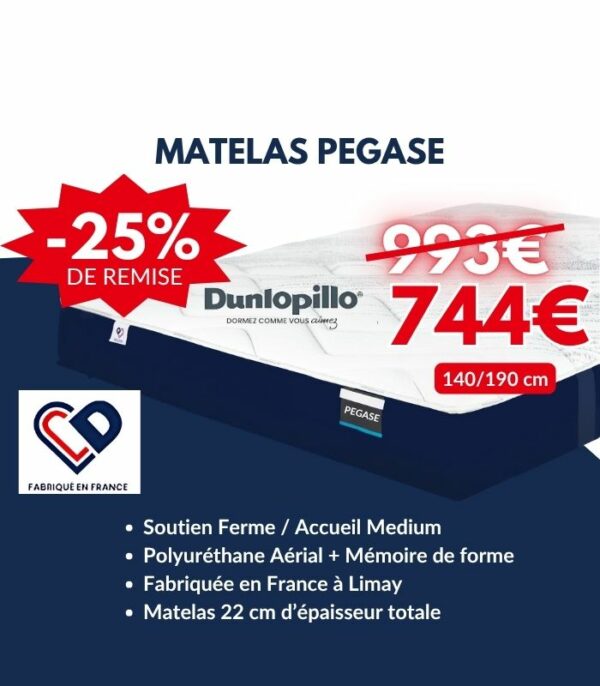 Matelas Pegase Soldes