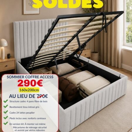 SOMMIER COFFRE ACCESS